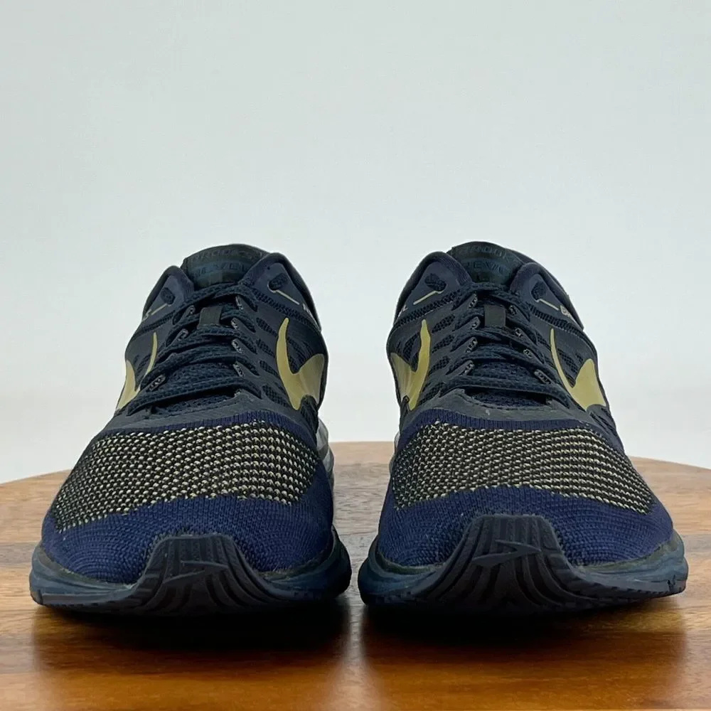 Mens Brooks Revel Navy‎ Blue Athletic Running Shoes Sneakers Size 11.5 D GUC